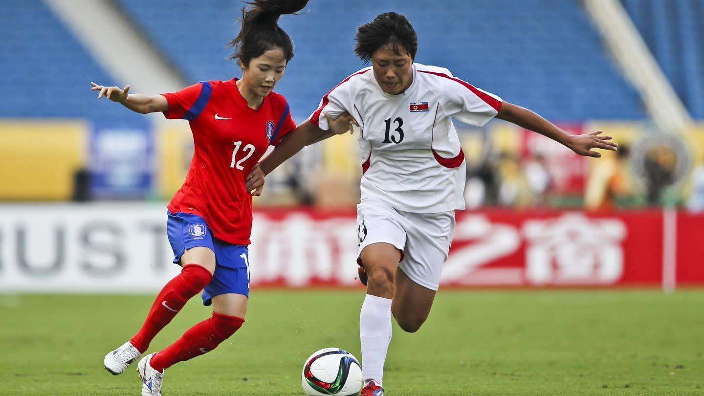 韩国女足联赛上的一次惊艳表现 韩国女足联赛上的一次惊艳表现